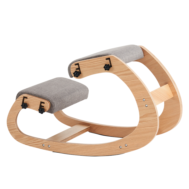 Cathaoirleach Oifige Glúine Suíochán Uatha Liath (Y-C33)