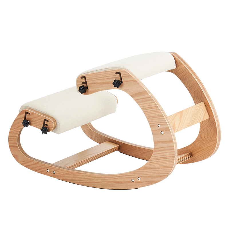 Cathaoirleach Oifige Glúine Suíochán Upholstered Beige (Y-C33)