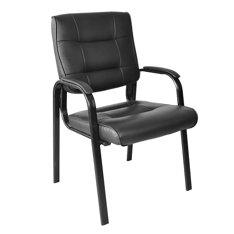 Suíochán Fáiltithe Armrest Pad Lár-Chúl PU don Chomhdháil (Y-1755)