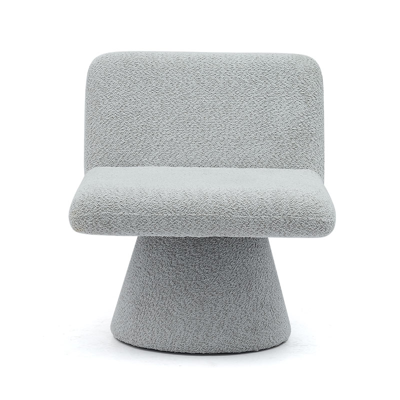 Tolg Cathaoirleach Accent Tolglann Uatha Liath Nua-Aimseartha Cathaoirleach Fabraic Seomra Maireachtála Cathaoirleach Tolg Aonair (GY-642)