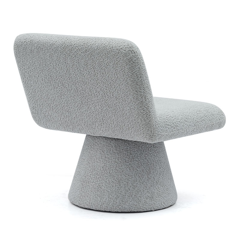 Tolg Cathaoirleach Accent Tolglann Uatha Liath Nua-Aimseartha Cathaoirleach Fabraic Seomra Maireachtála Cathaoirleach Tolg Aonair (GY-642)