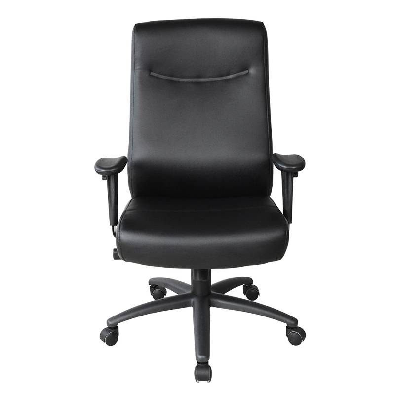 Cathaoirleach Oifige Feidhmiúcháin Armrest Inchoigeartaithe PU Cúl Ard (Y-2821)